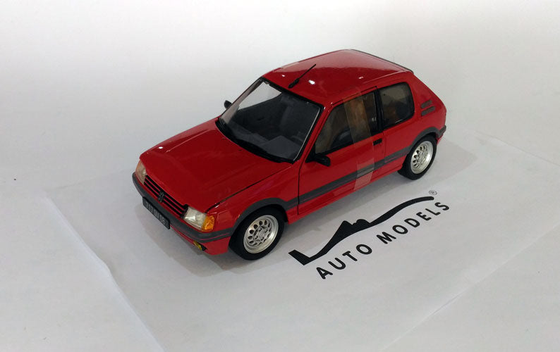 Norev Peugeot 205 GTi 1.6 1988 Vallelunga Red