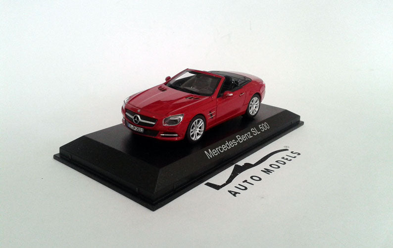 Norev Mercedes Benz SL500 2012 Red Metallic