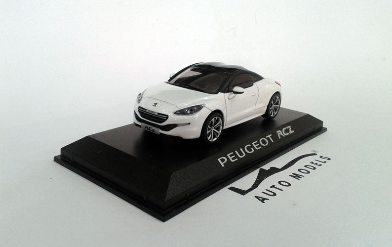 Norev Peugeot RCZ Mi-Vie Blanc Nacre Peugeot White