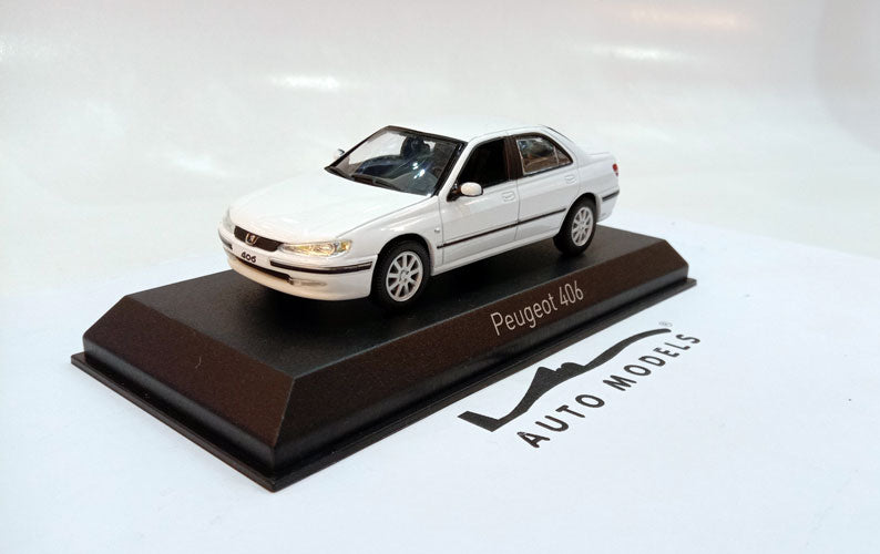 Norev Peugeot 406 2003 Banquise White