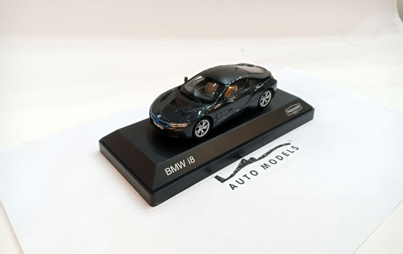 Paragon BMW i8 Sophisto Grey with Blue Matt