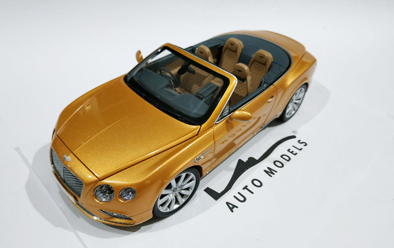 Paragon Bentley Continental Gt Convertible 2016 Sunburst Gold