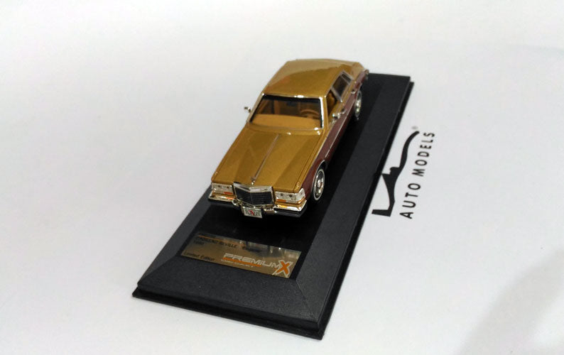 Premium-X Cadillac Seville Elegante 4-Door 1980 Gold Brown