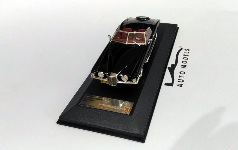 Premium-X Stutz Blackhawk Convertible 1971 Black
