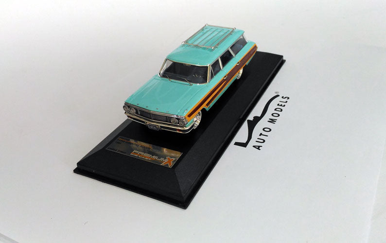 Premium-X Ford USA Country Squire Station Wagon 1964 Light Blue