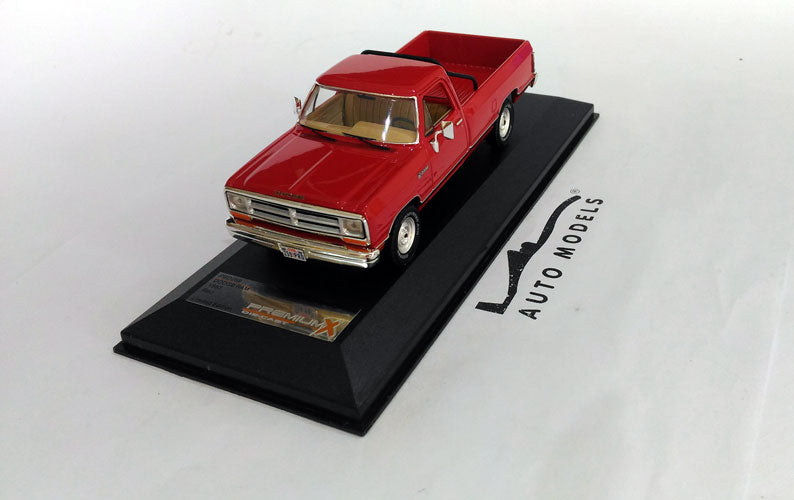 Premium-X Dodge Ram Pick Up 1987 Red