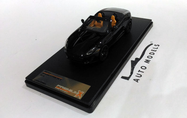 Premium-X Jaguar F-Type V6 S 2013 Black with Brown Interior