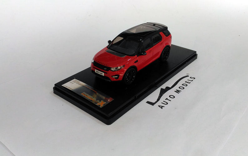 Premium-X Land Rover - Land Discovery V 2015 Red with Black Roof