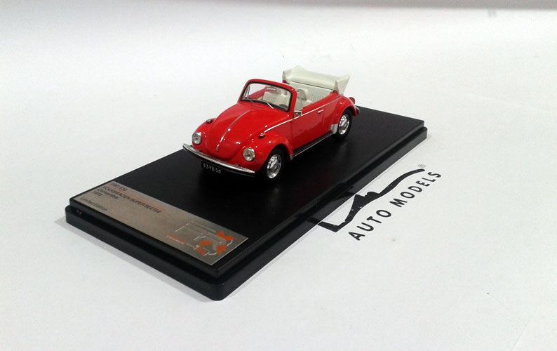 Premium-X Volkswagen Super Beetle Convertible 1973 Red