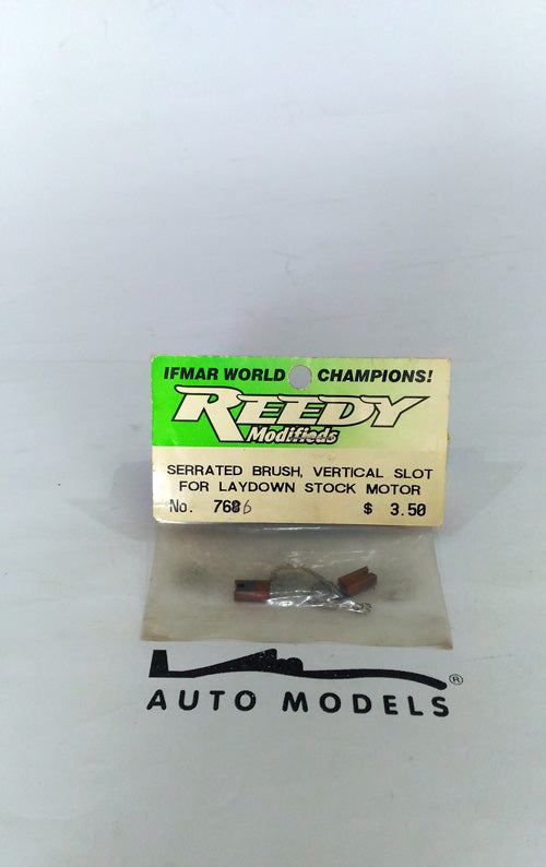 Reedy Modifieds Serrated Brush, Vertical Slot For Laydown Stock Motor