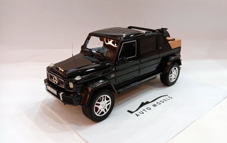 Schuco Mercedes Benz G-Class G650 V12 Landaulet Open Maybach Black