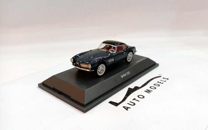 Schuco BMW 507 Spider Hard Top Blue Black