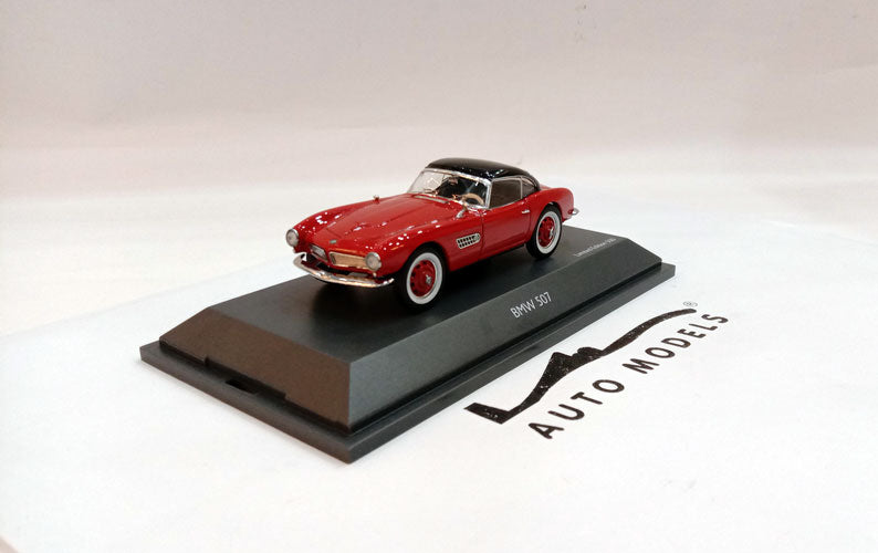 Schuco BMW 507 Spider Hard Top Red Black