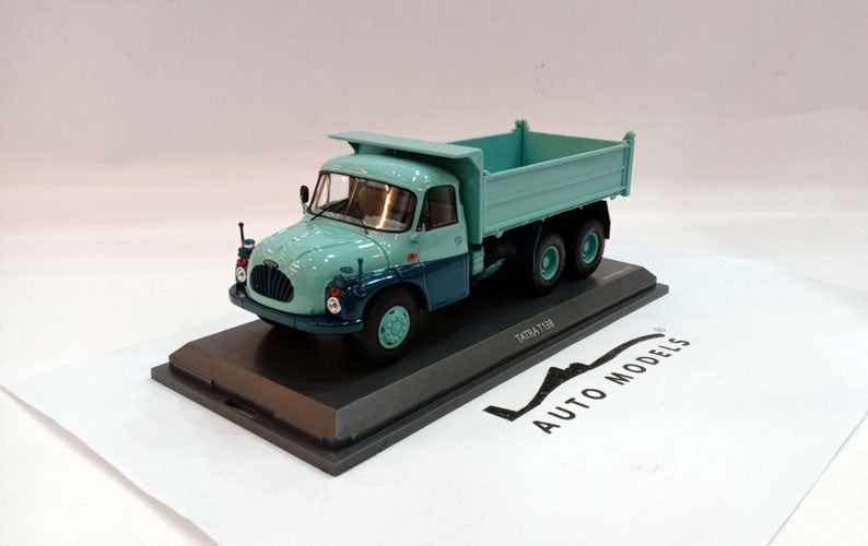 Schuco Tatra T138 Dump Truck Sky Blue