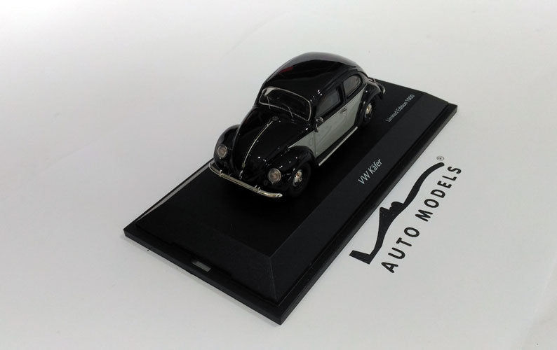 Schuco Volkswagen Brezelkaefer Black