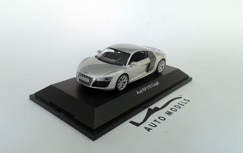 Schuco Audi R8 V10 Coupe Facelift Ice Silver