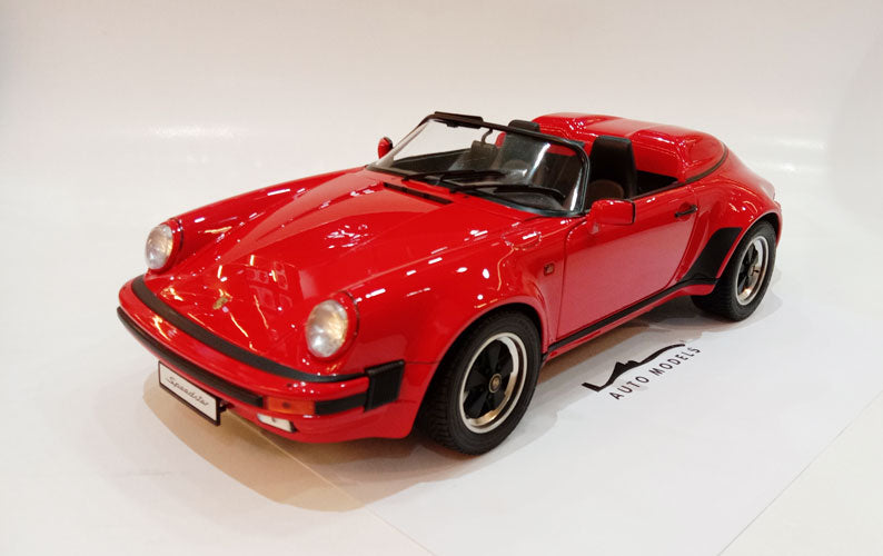 Schuco Porsche 911 Speedster Cabriolet Open Red