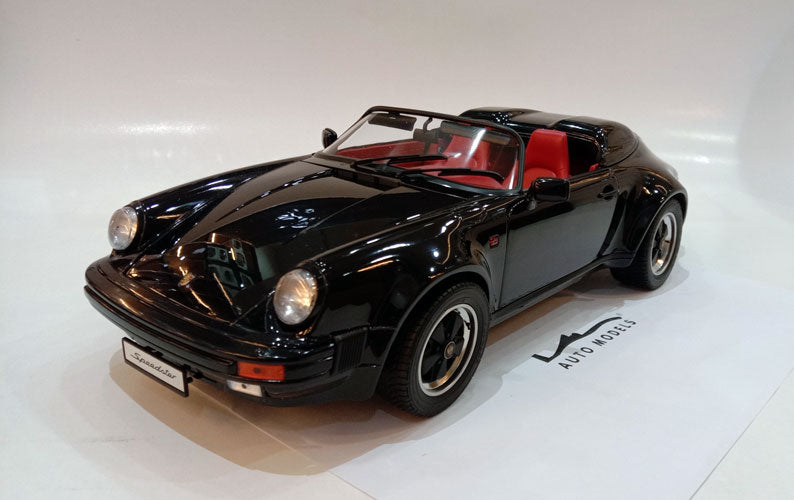 Schuco Porsche 911 Speedster Cabriolet Open Black