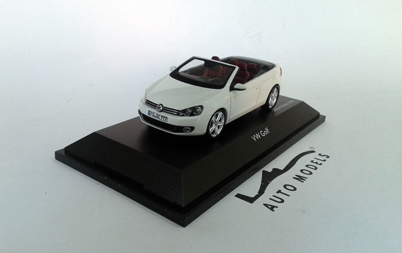 Schuco Volkswagen Golf Mk 6 Cabriolet White