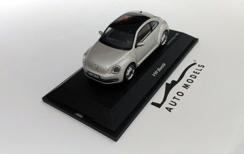 Schuco Volkswagen Beetle Coupe Silver