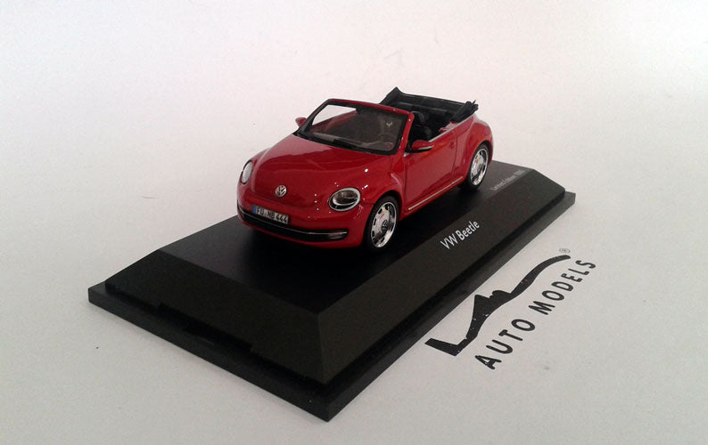 Schuco Volkswagen New Beetle Cabriolet Tornado Red