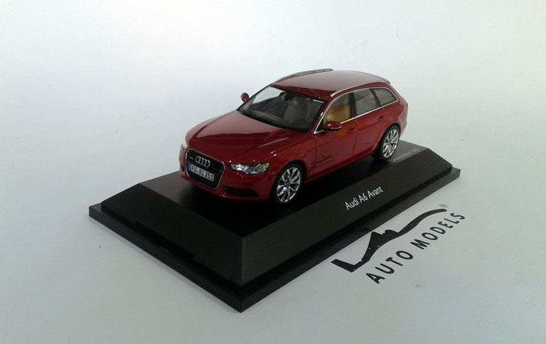Schuco Audi A6 Avant Garnet Red