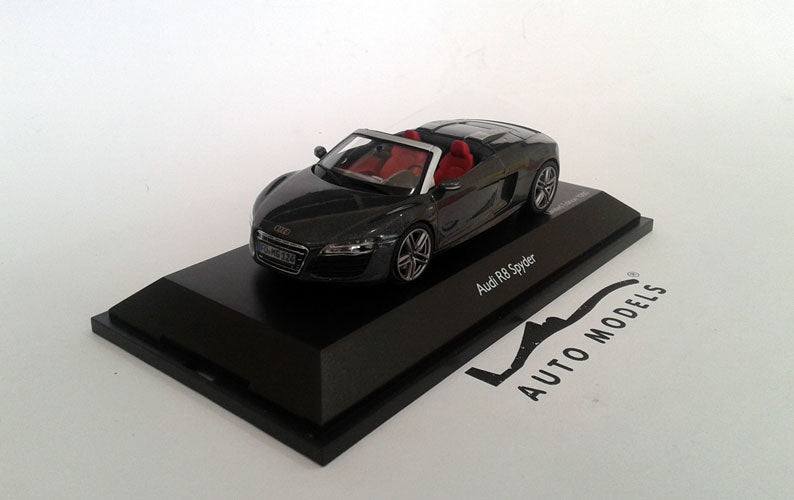 Schuco Audi R8 Spyder Facelift Brilliant Grey