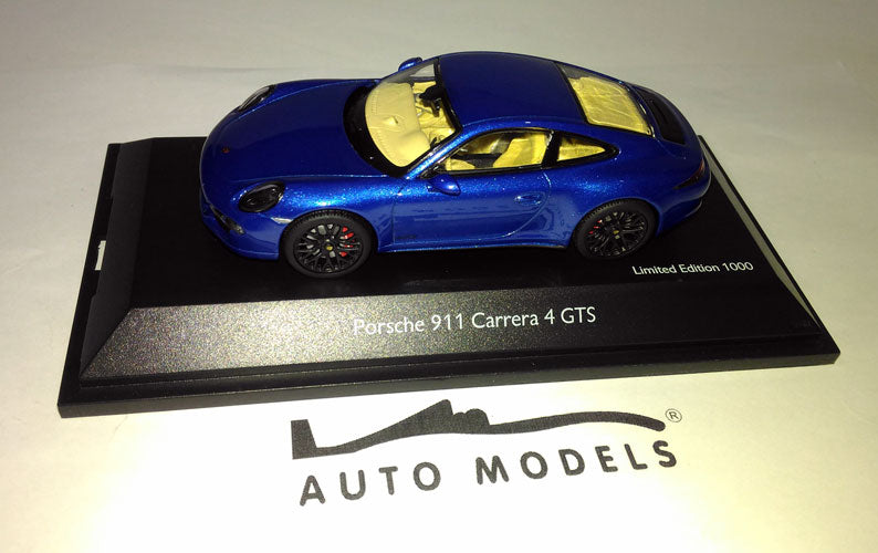 Schuco Porsche 911 Carrera 4 GTS Blue