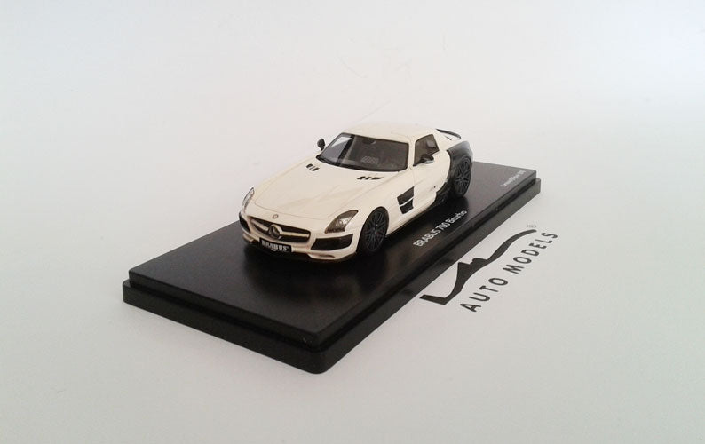Schuco Mercedes Benz SLS Coupe Brabus 700 Biturbo White