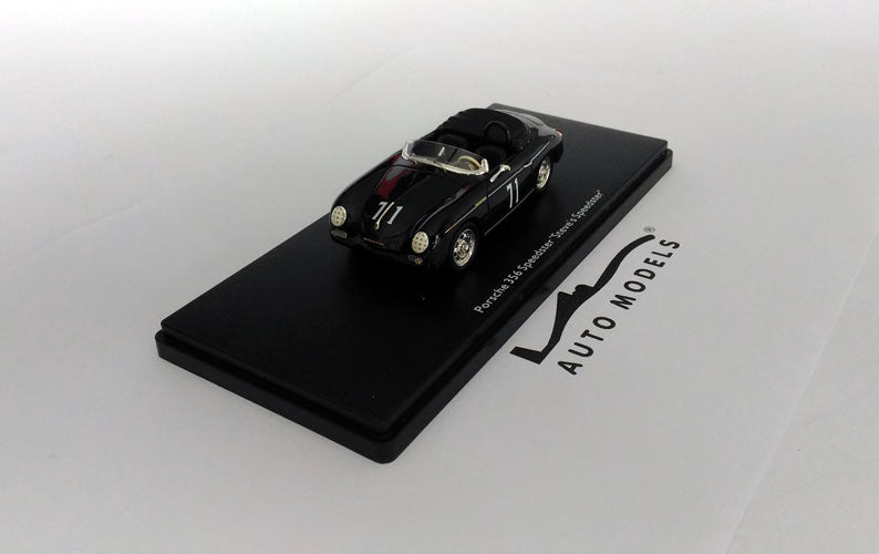Schuco Porsche 356 Speedster Super 1958 #71 - Steve McQueen Black