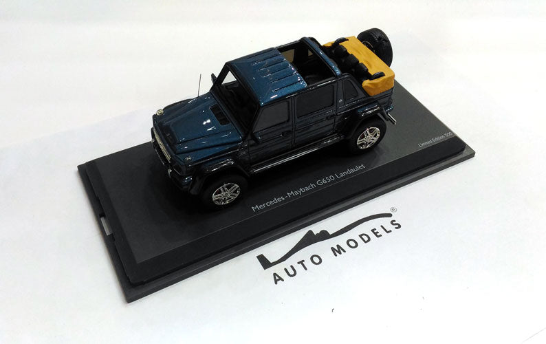 Schuco Mercedes Benz G-Class G650 V12 Landaulet Open Maybach Blue