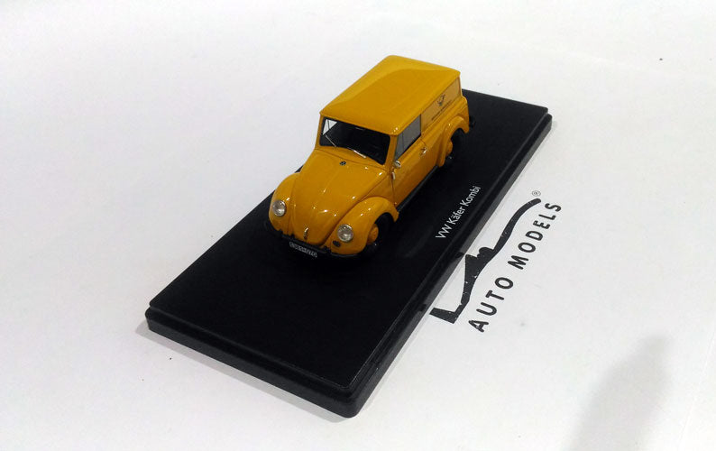 Schuco Volkswagen Beetle Kafer Van Kombi Deutsche Post 1952 Yellow