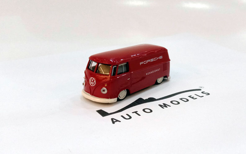 Schuco Volkswagen T1 Van Lowrider Custom Porsche Red