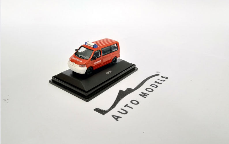 Schuco Volkswagen T5 Fire Brigade Red