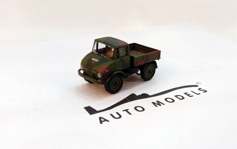 Schuco Mercedes Benz Unimog U406 Bundeswehr Camouflage