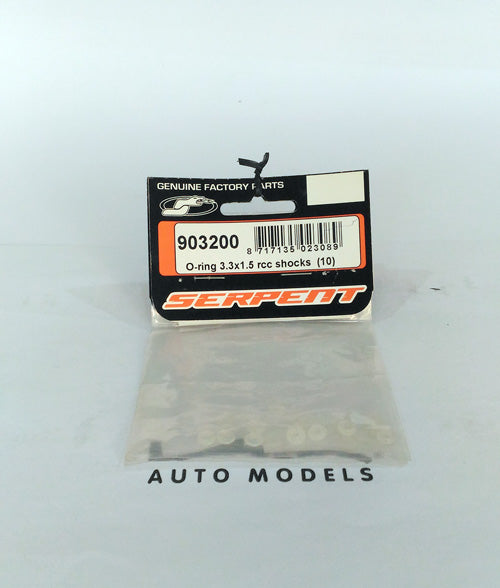 Serpent O-Ring 3.3x1.5 RCC Shock (10)