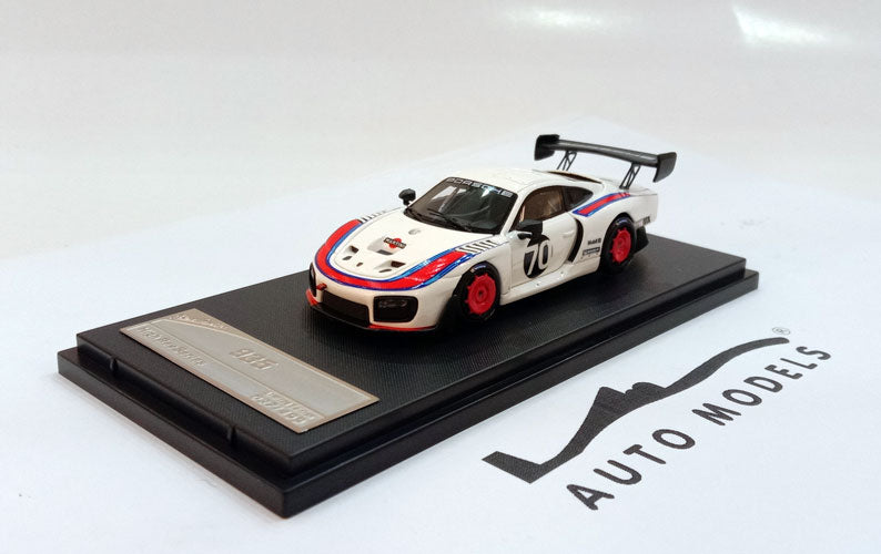 Stance Hunters Porsche 935 Martini Livery White