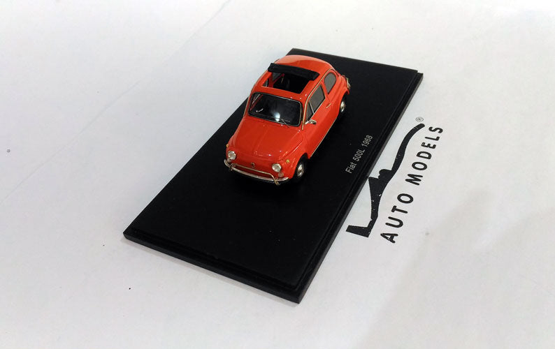 Spark Model Fiat 500 L 1968 Dark Orange