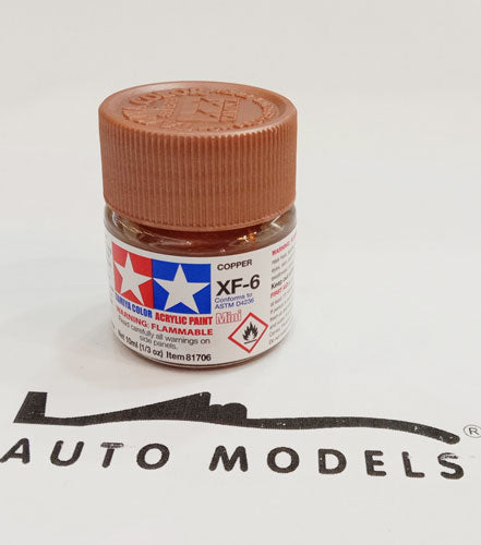 Tamiya XF-6 Copper Acrylic Mini Paint