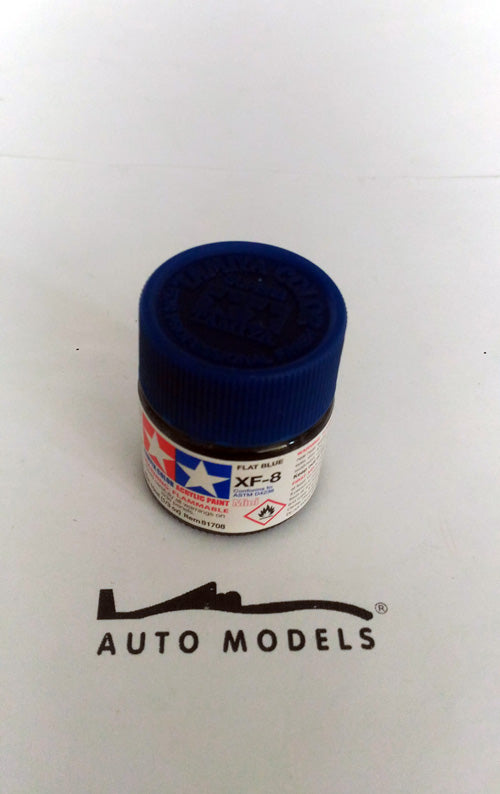 Tamiya XF-8 Flat Blue Acrylic Mini Paint