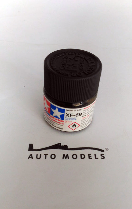 Tamiya XF-69 Flat Nato Black Acrylic Mini Paint