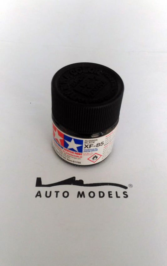 Tamiya XF-85 Rubber Black Acrylic Mini Paint