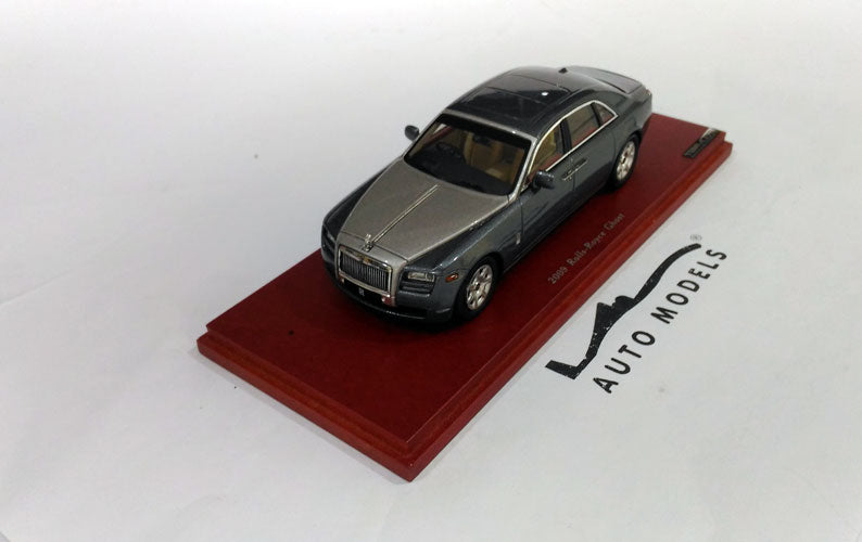 TrueScale Model Rolls Royce Ghost 4-Door RHD 2009 2 Tone Grey Matte