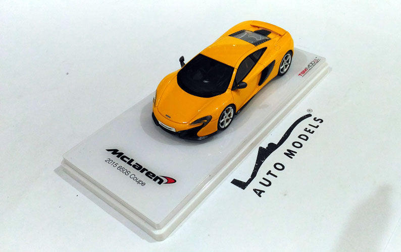 TrueScale Model McLaren 650S Coupe RHD 2015 Volcano Yellow