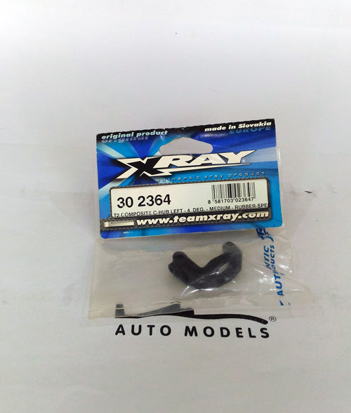 XRAY Composite C-Hub For Body Upstop Left - 4 x Deg. - Medium