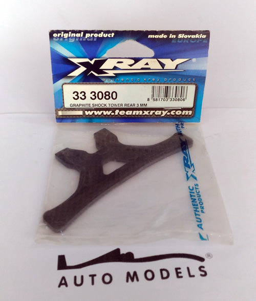 XRAY Graphite Shock Tower Rear 3mm - V2