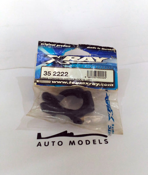 XRAY XB808 Composite Caster Block 10° Left