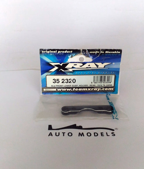 XRAY Aluminum Front Lower Suspension Holder - Rear - 7075 T6 (5mm)