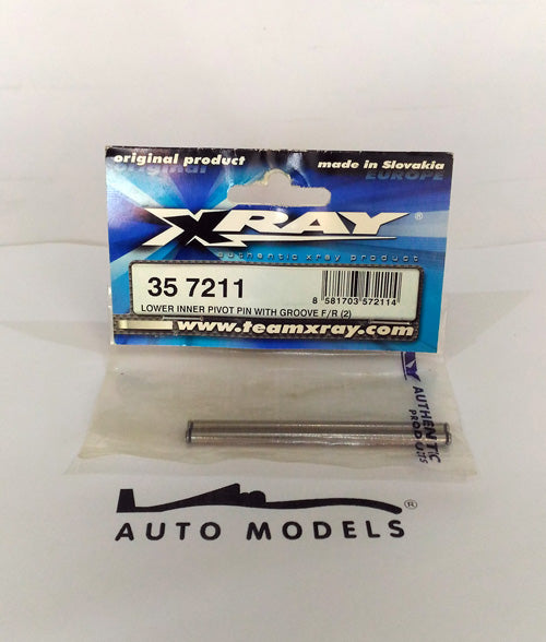 XRAY Lower Inner Pivot Pin with Groove F/R (2)