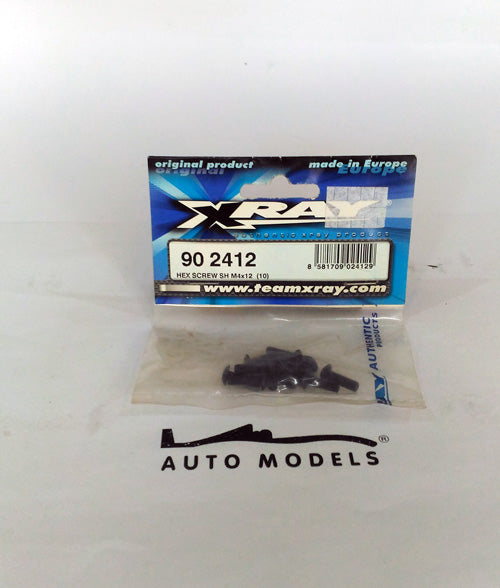 XRAY Hex Screw SH M4x12 (10)